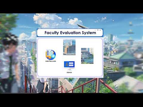 Faculty Evaluation System