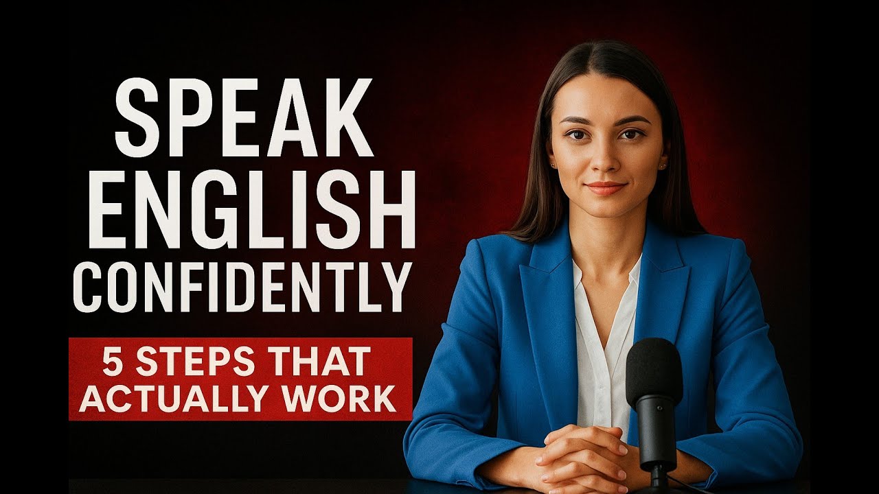 How to Speak English Fluently and Confidently | 5 Easy Steps to Improve ...