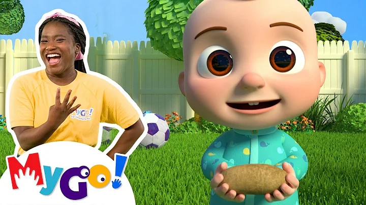 One Potato, Two Potatoes | MyGo! Sign Language For Kids | CoComelon | ASL
