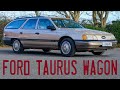 1988 Ford Taurus L Wagon Goes for a Drive