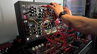 Erica Synths Drum Noise-Synthese with Make Noise Spectraphon - Modular Synthesizer