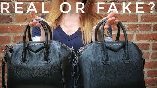 Bag Review: Givenchy Antigona Medium Metal Edge in Hazel + Spot A Fake Givenchy  Antigona