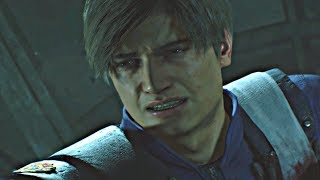 Resident Evil 2 Remake - Tyrant Final Boss & True Ending (Leon Story) RE2 2019 PS4 Pro