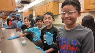 ECISD GT Students Extract Strawberry DNA with UTRGV STEM Mobile Lab
