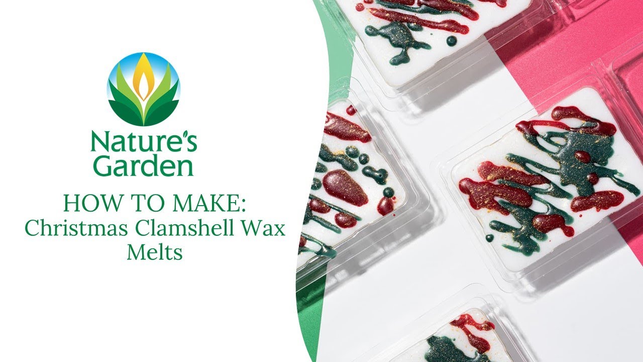 Christmas Clamshell Wax Melts Kit - Nature's Garden Candles