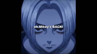 Tokyo Revengers Season 4 - Mikey's Back 🔥 #shorts #short #anime #animeedit #tokyorevengers