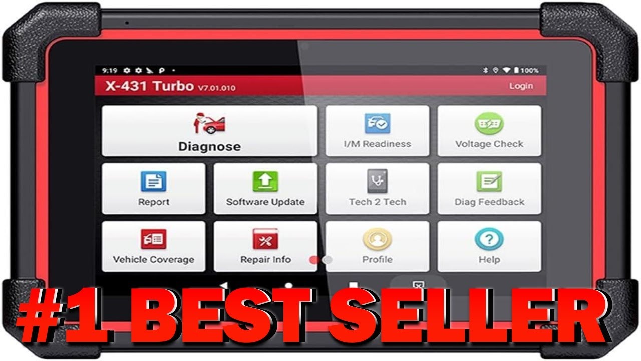 Профессиональный диагностический инструмент X 431 Turbo III - B0F1BGH42G