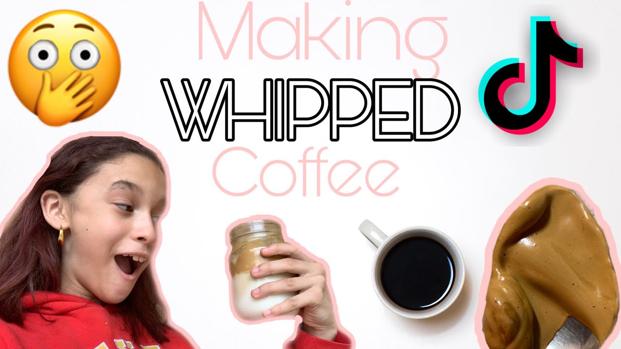 Making WHIPPED coffee☕️ Tiktok trend Kaylee🌸 YouTube