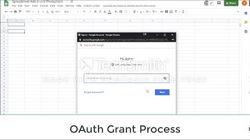 OAuth consent process, Demo video