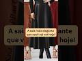 A saia mais elegante que você vai ver hoje! Saia midi em couro sintético.