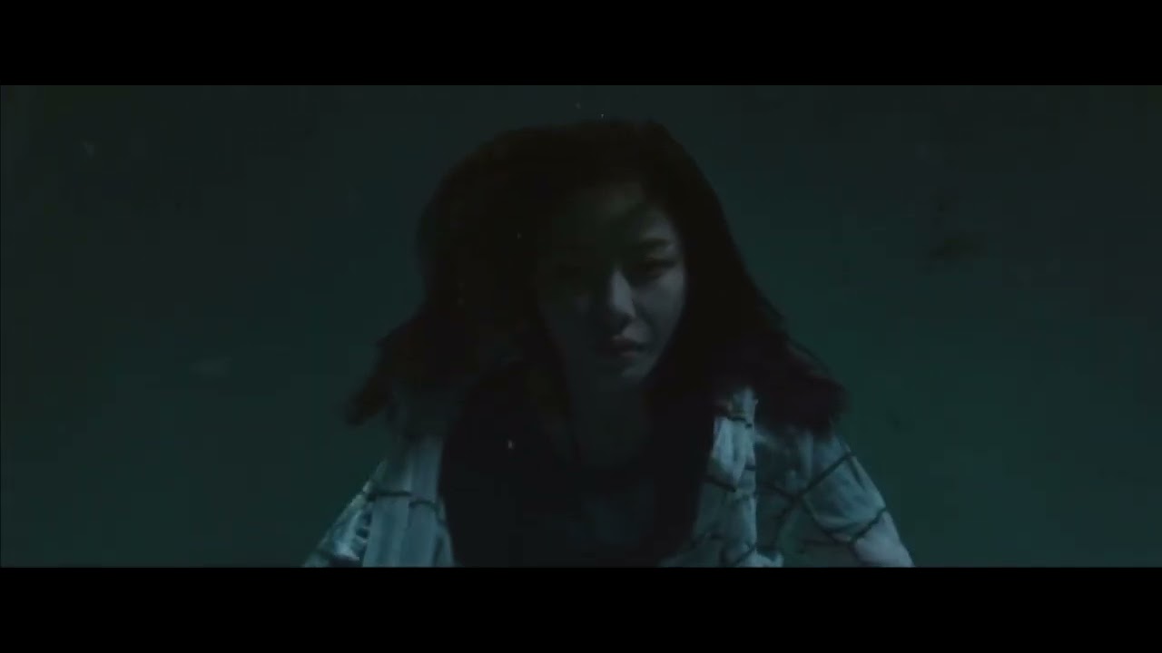 Female going to lake after drowned scene