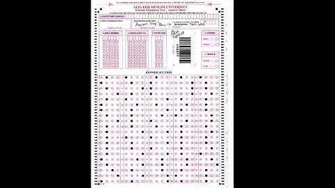 AMU Answer key  9th class 2018-2019