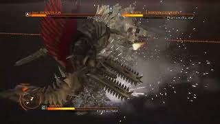 Godzilla PS4 Online Battles: Gigan vs Kiryu vs Godzilla (Spiral Breath)