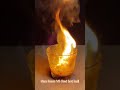 Gun foam VS Red hot ball #experiements #asmr #satisfying