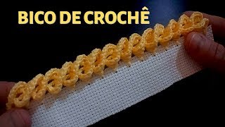 Bico de Crochê fácil e Rápido – Passo a Passo