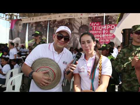 Saludo Felipe Peláez y Mariana Pajón