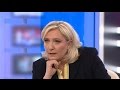 Entrevue avec Marine Le Pen