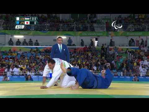 Judo | Uzbekistan v Japan | Men's +100 kg Semi-final | Rio 2016 Paralympic Games