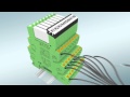 Wire terminal block relays without tools  phoenix contact