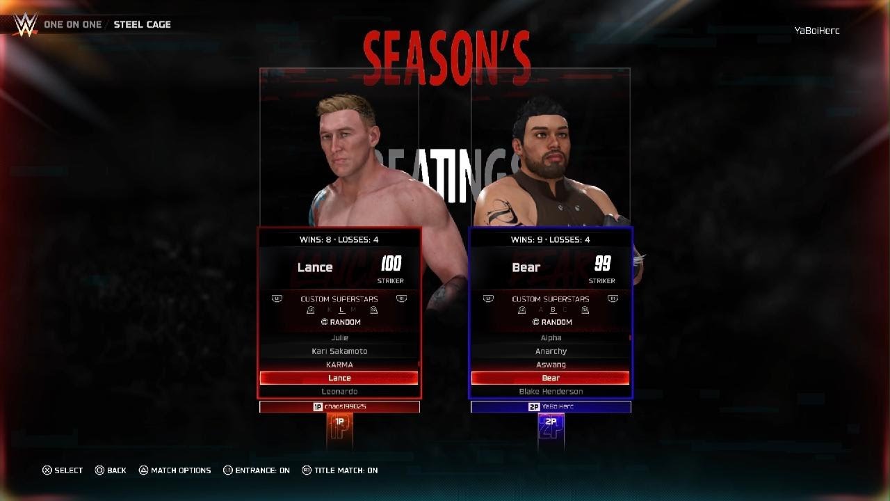 Season's Beatings 2025 - Lance Vs Blake Henderson 
