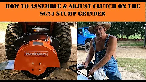 MechMaxx SG24 PTO STUMP GRINDER Setup & Assembly