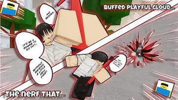 (HIDDEN CHANGE) Toji’s PLAYFUL CLOUD Got a DISGUISED BUFF in the UPDATE.. | Jujutsu shenanigans