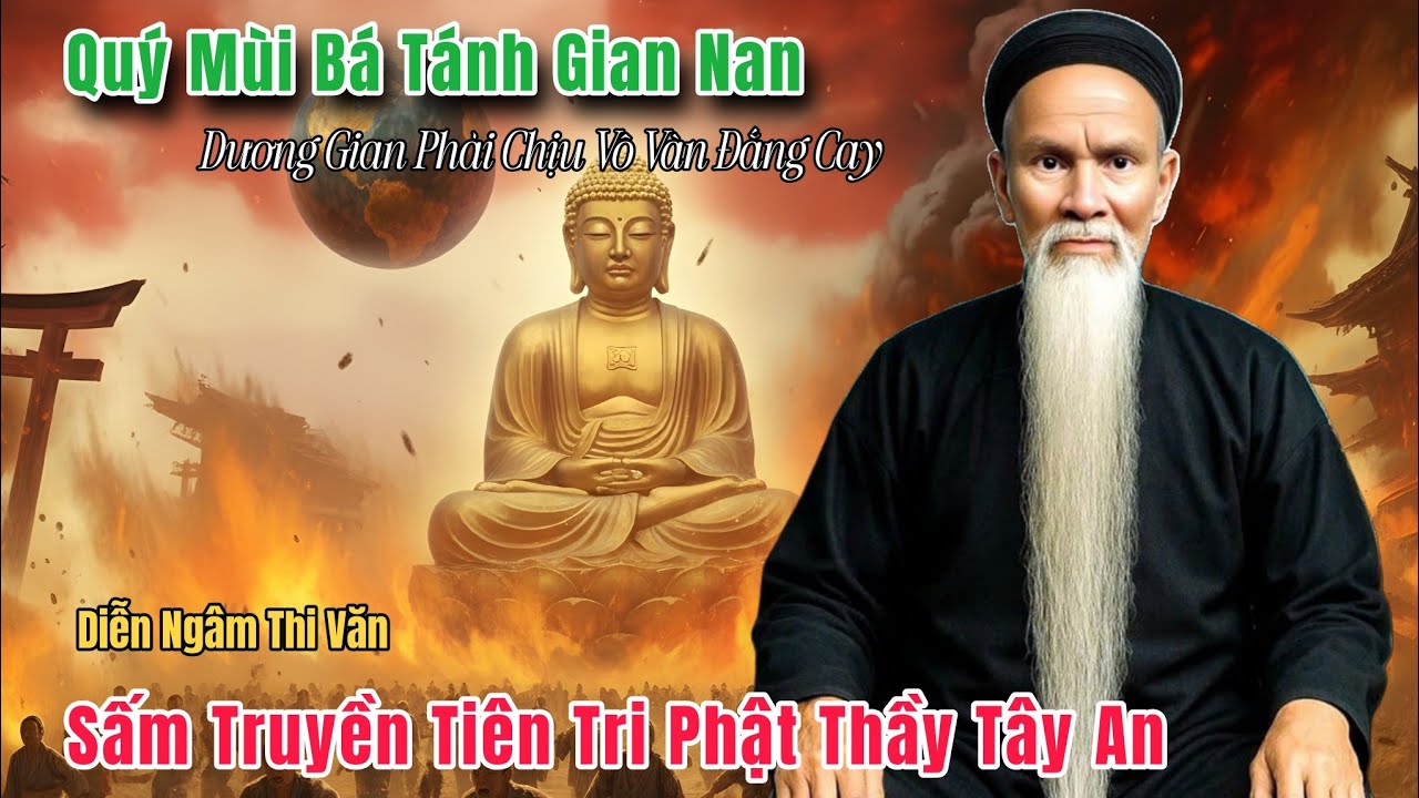 Quý Mùi bá tánh gian nan - Sấm Truyền Tiên Tri Phật Thầy Tây An Bửu Sơn Kỳ Hương