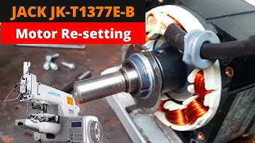 JACK JK-T1377E-B Motor Re-setting