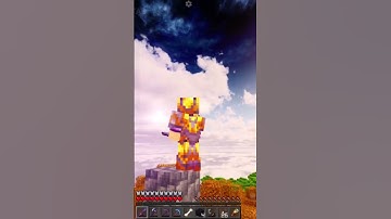 Minecraft In Shaders🌟✨️✨️#pojavlauncher #minecraft #shorts #short