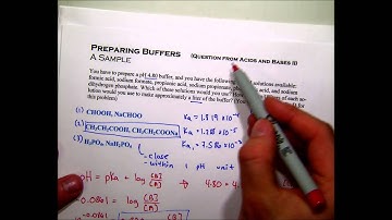 Choosing and Making a Buffer Example