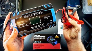 Amazon: IEIK Foxsur - Battery Charger &amp; Maintainer, Car, AGM, Boat, Tractor Smart Tender Review Test