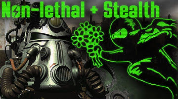 Fallout 1 - Non-lethal + Stealth