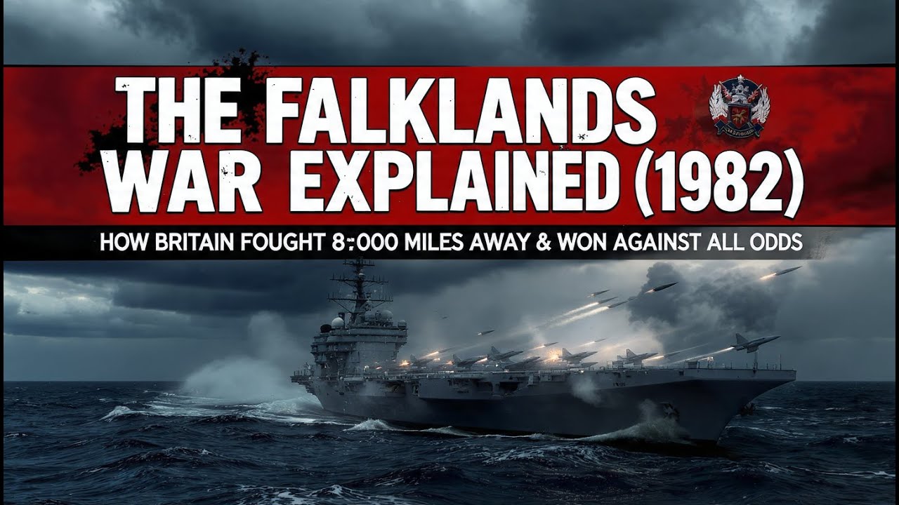 The Falklands War Explained (1982) | How Britain Fought 8,000 Miles Away & Won Against All Odds