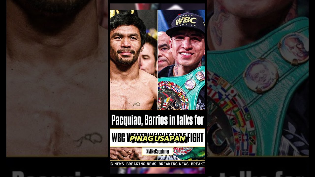 Nakakagulat na Pagbabalik ni Manny Pacquiao sa Edad na 45! 🥊 Anunsyo ng Laban para sa WBC Title!