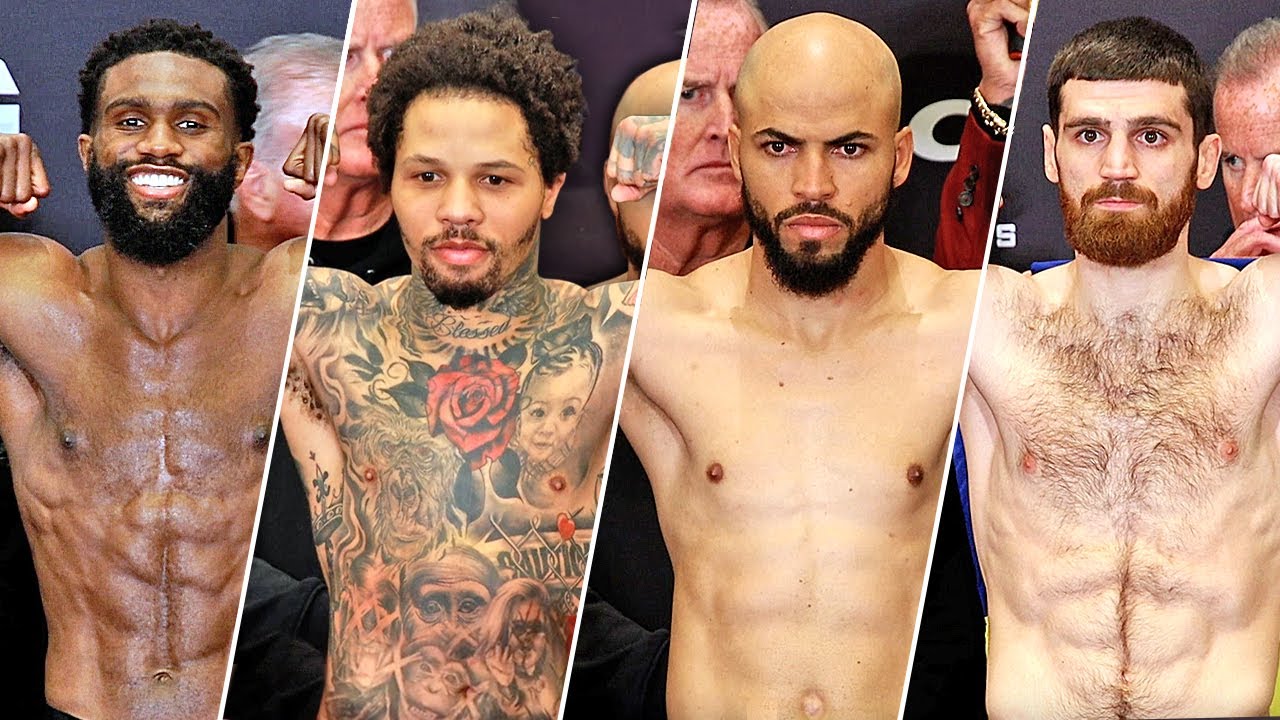 GERVONTA DAVIS VS HECTOR LUIS GARCIA • FULL CARD WEIGH IN and FACE OFF VIDEOS 