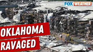 EF4 Tornado In Marietta, OK Destroys Only Grocery Store In Town