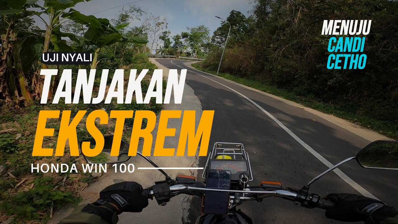 WIN100 | Tanjakan ekstrem menuju Candi Cetho | Apakah se-ngeden itu ?