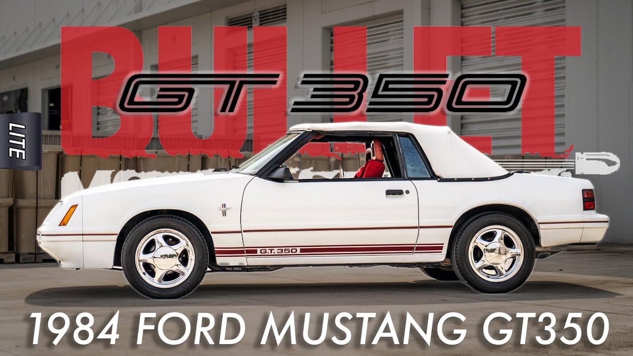 1984 Ford Mustang GT350 | Bullet Motorsports Inc., image size:1280x720