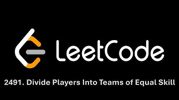 Leetcode#30. 2491. Divide Players Into Teams of Equal Skill. Daily 4th October.