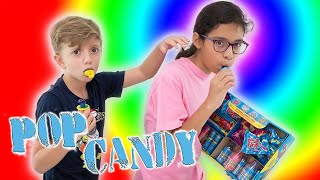 Pop Candy Taste Challenge