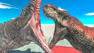 5 LEVELS OF T-REX - Animal Revolt Battle Simulator