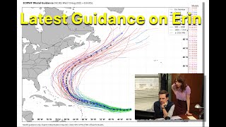 Aug 13, 2025: Latest on Erin | Drier Signal For Iowa (Finally?) | Models Trend Warmer | Bermuda High