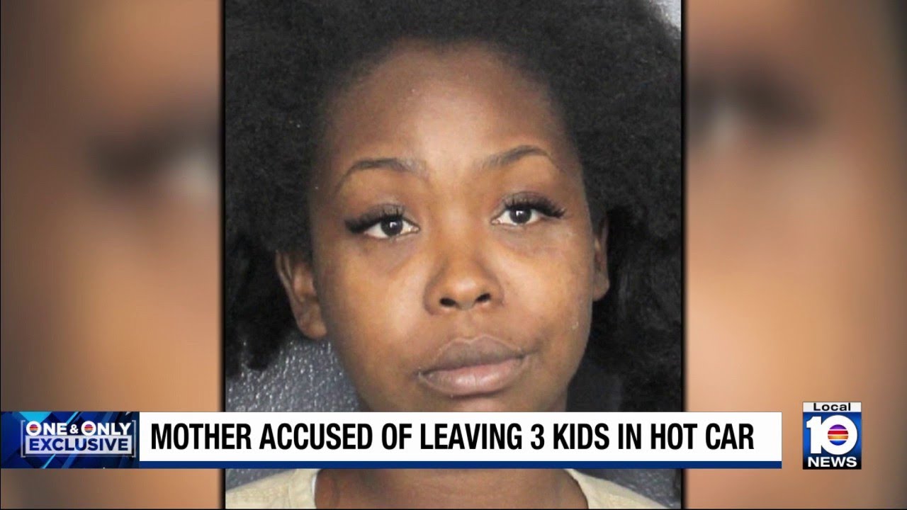 South Florida mother arrested after allegedly leaving 3 children inside