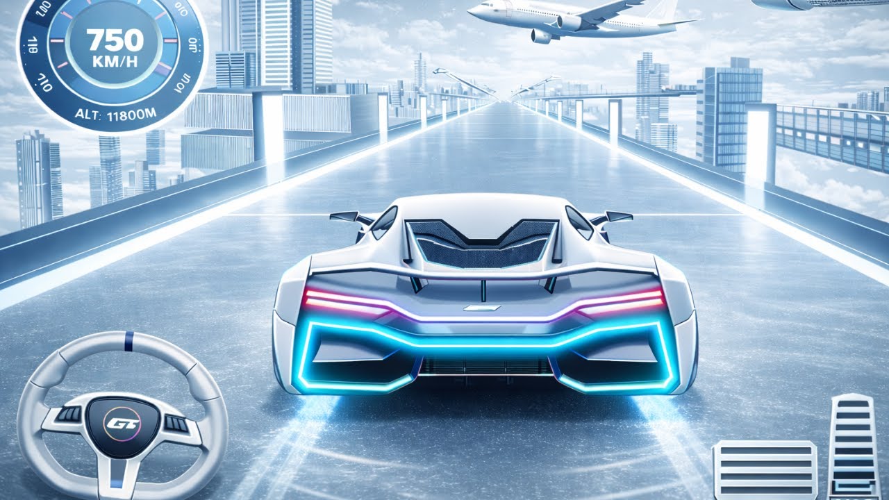 Ultimate Mega Ramp Race 3D Challenge  GT Car Stunt Master Simulator – Android Gameplay  part 6