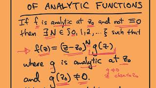 Applications of analytic=holomorphic--part1/4