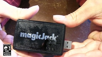 Taking apart a 2014 magicJack Plus device