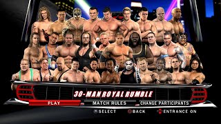 WWE SmackDown VS Raw 2010 PS3 - 30-Man Royal Rumble #3 [2K][mClassic]