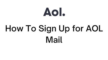 How To Sign Up for AOL Mail (2023) | Create a AOL Mail Account