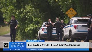 Man arrested after hours-long standoff in Essex, police say