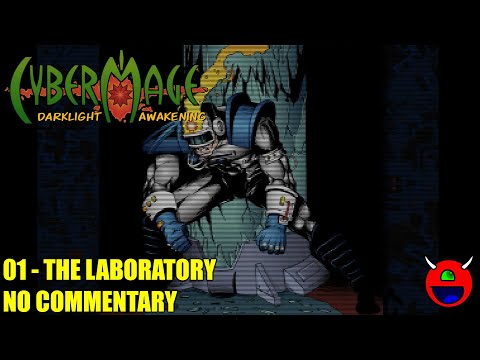 Cybermage: Darklight Awakening (DOSBox) - 01 Laboratory - No Commentary